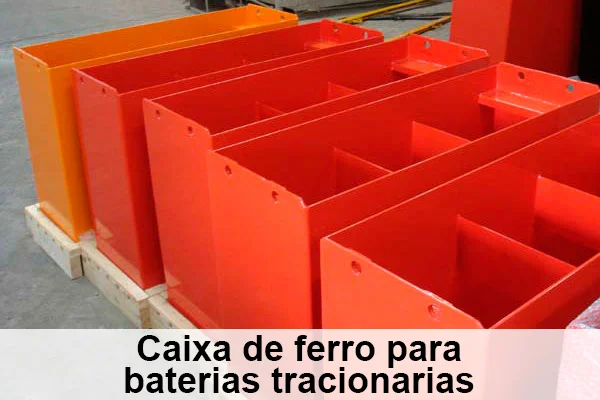 Caixas de Ferro para Baterias